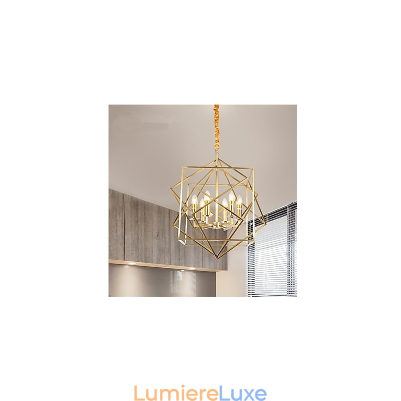 Lanterne en laiton pour lustre en métal de créateurs