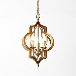 Lustre industriel américain vintage en métal, style loft, peinture couleur européenne, lampe suspendue décorative d'intérieur