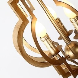 Lustre industriel américain vintage en métal, style loft, peinture couleur européenne, lampe suspendue décorative d'intérieur