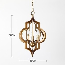 Lustre industriel américain vintage en métal, style loft, peinture couleur européenne, lampe suspendue décorative d'intérieur