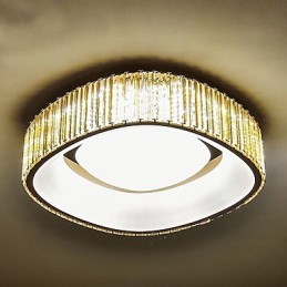 Suspension en bambou et bois de style mini, peinture classique traditionnelle