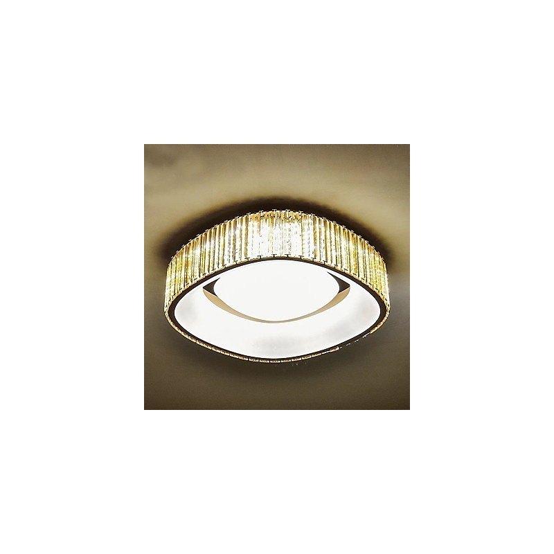 Suspension en bambou et bois de style mini, peinture classique traditionnelle