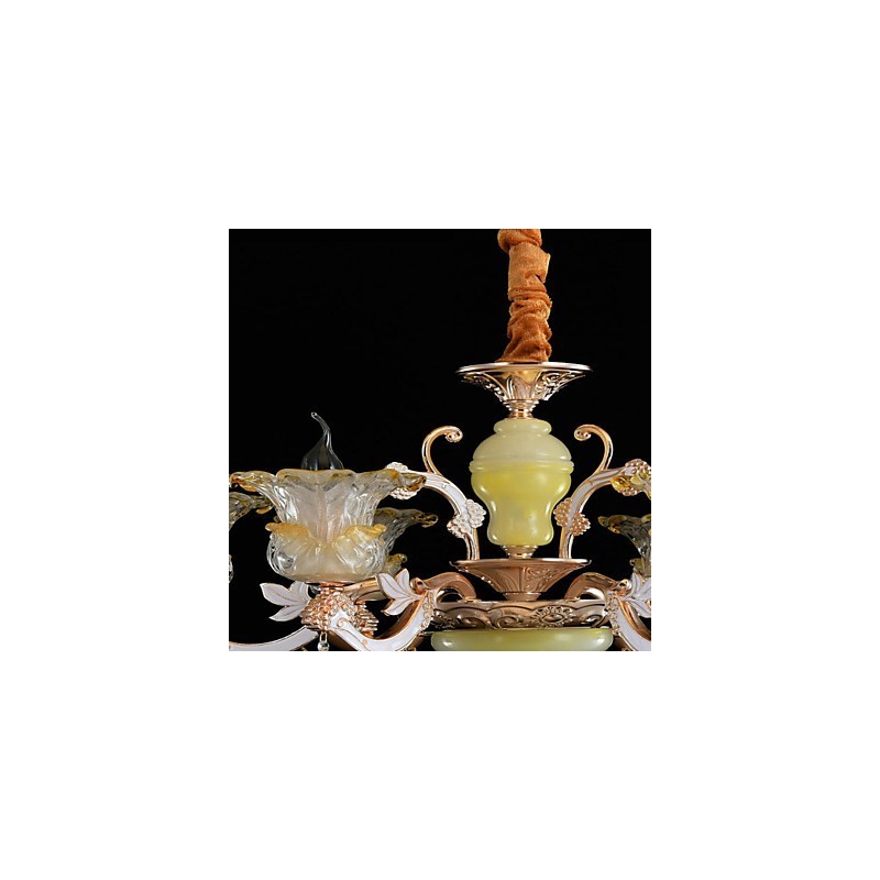 Suspension en métal style mini cristal, style moderne, contemporain, traditionnel, classique, en alliage de zinc