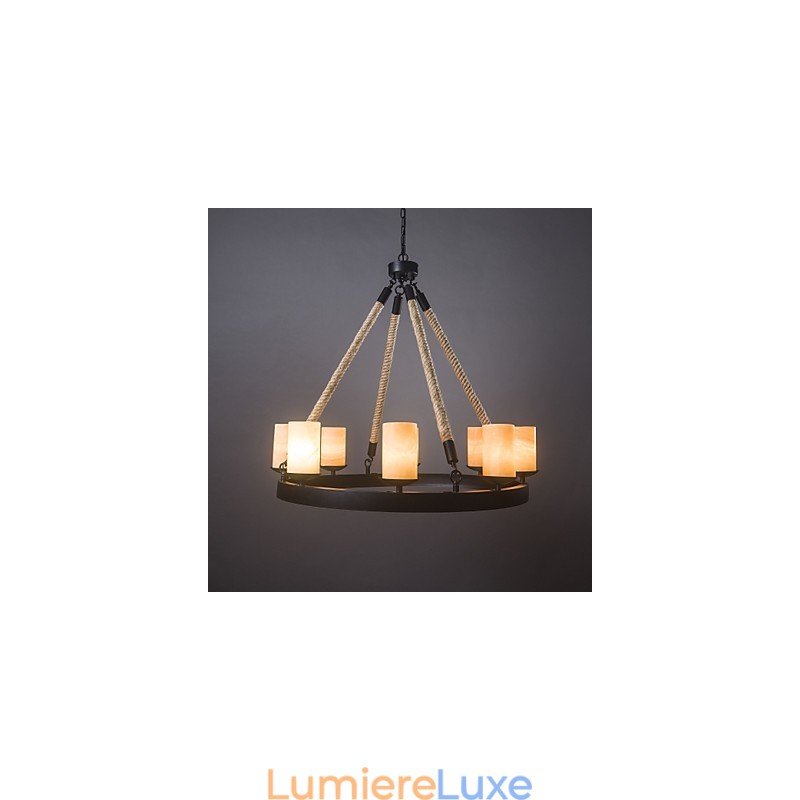 Pendentif industriel classique rustique Lodge vintage rétro CountryLiving Dining Store en acier inoxydable