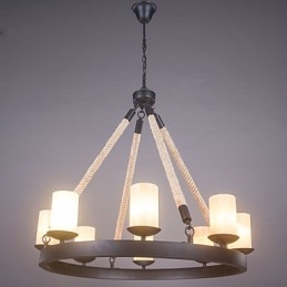 Pendentif industriel classique rustique Lodge vintage rétro CountryLiving Dining Store en acier inoxydable