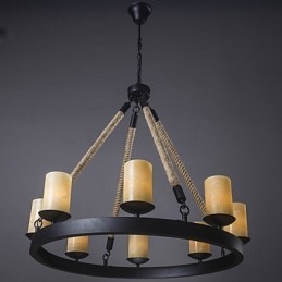 Pendentif industriel classique rustique Lodge vintage rétro CountryLiving Dining Store en acier inoxydable