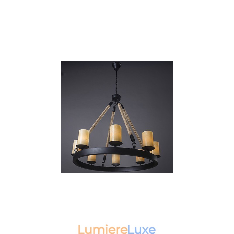 Pendentif industriel classique rustique Lodge vintage rétro CountryLiving Dining Store en acier inoxydable