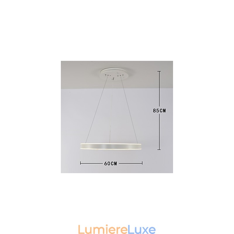 Lustre d'ambiance simple et créatif d'Europe du Nord, luminaire décoratif pour cantine