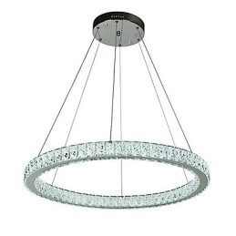 Plafonnier annulaire à intensité variable, luminaire suspendu, lustre moderne, éclairage d'intérieur, avec télécommande