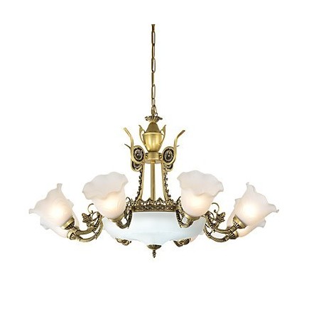 Peinture classique traditionnelle pour lustre en métal de style mini Peinture classique traditionnelle pour lustre en métal de style mini