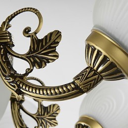 Peinture classique traditionnelle pour lustre en métal de style mini