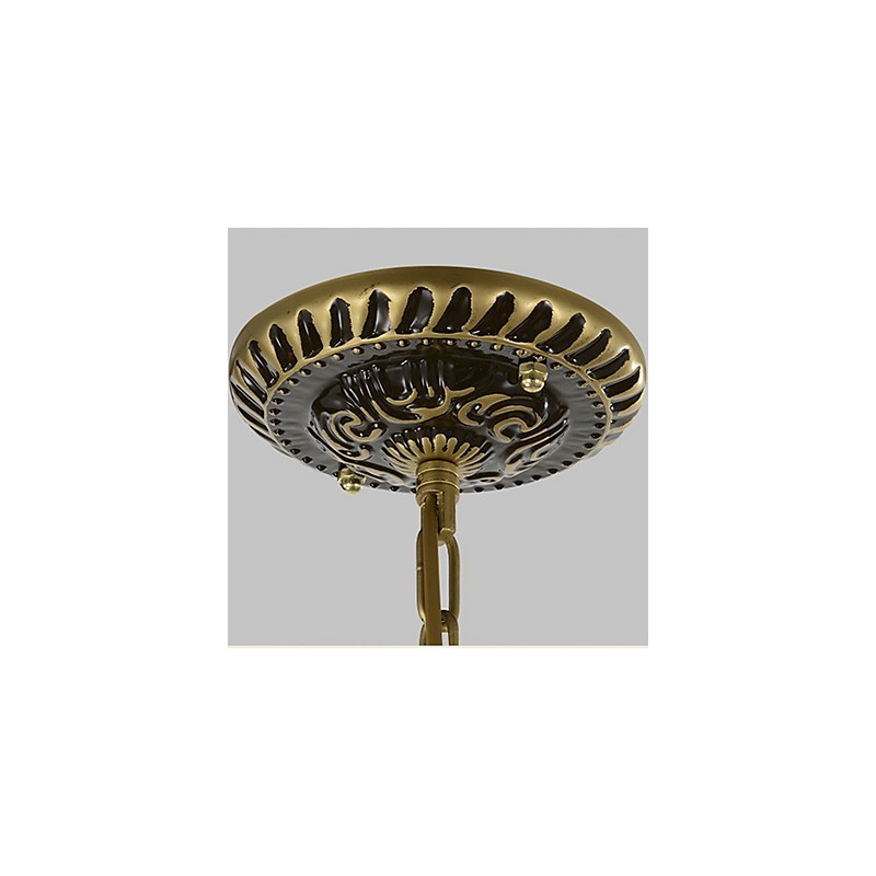 Peinture classique traditionnelle pour lustre en métal de style mini