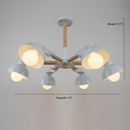 Lustre en métal de style mini, peinture rétro vintage rustique classique traditionnelle
