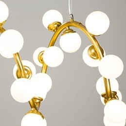 Lampes de lustre d'art personnalisées