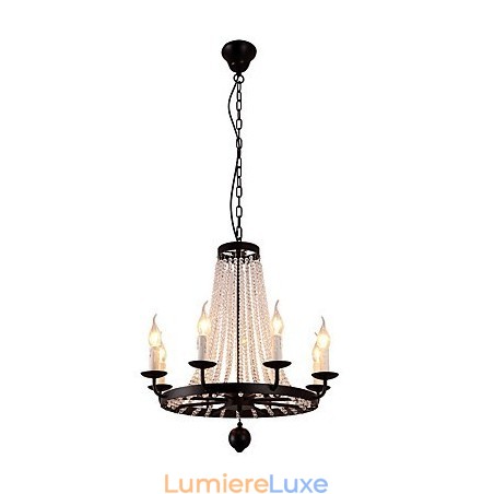 Lustre à 8 lumières moderne contemporain traditionnel classique rustique Lodge vintage rétro lanterne tambour pays île globe bol Lustre à 8 lumières moderne contemporain traditionnel classique rustique Lodge vintage rétro lanterne tambour pays île globe bol