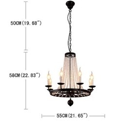 Lustre à 8 lumières moderne contemporain traditionnel classique rustique Lodge vintage rétro lanterne tambour pays île globe bol