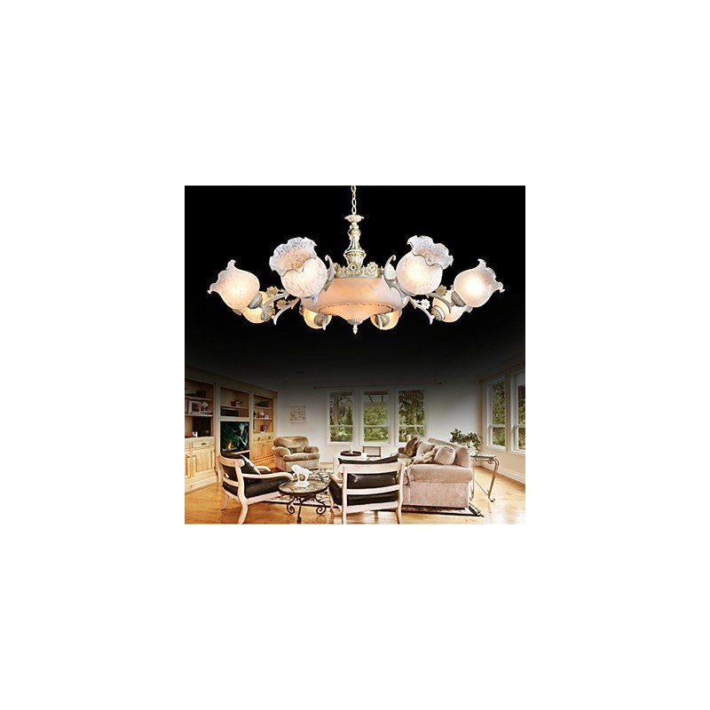 Lustre Traditionnel Classique Vintage Rétro Métal