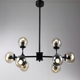 Peinture rétro classique traditionnelle pour lustre en métal de style mini