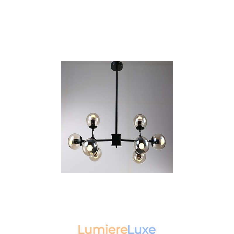 Peinture rétro classique traditionnelle pour lustre en métal de style mini