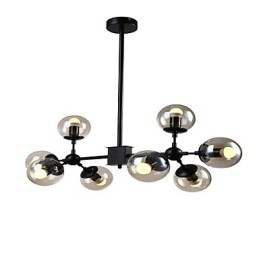 Peinture rétro classique traditionnelle pour lustre en métal de style mini