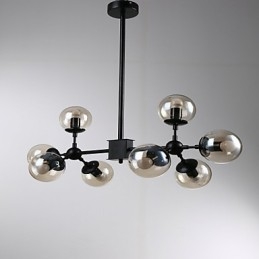 Peinture rétro classique traditionnelle pour lustre en métal de style mini