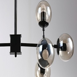 Peinture rétro classique traditionnelle pour lustre en métal de style mini