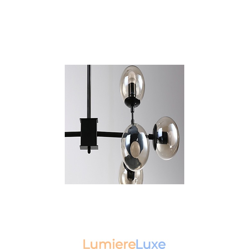 Peinture rétro classique traditionnelle pour lustre en métal de style mini