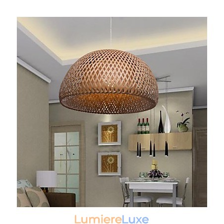 Lustre en bambou vintage et créatif pour la maison Lustre en bambou vintage et créatif pour la maison