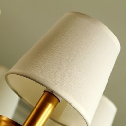 Lustre tout en cuivre Lustre décoratif en jade D