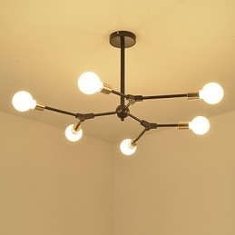 Suspension traditionnelle classique en bois et bambou de style mini