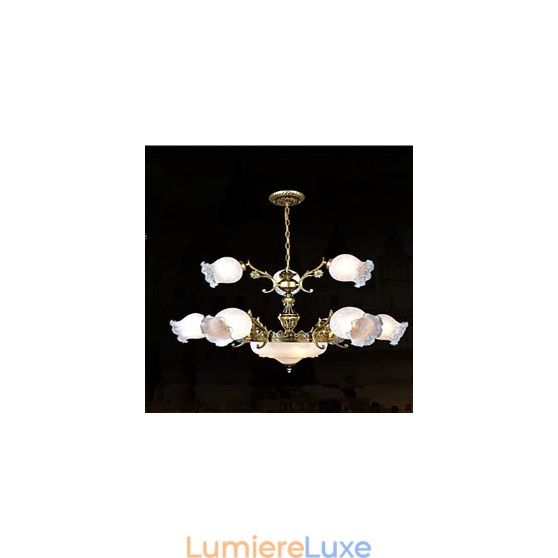 Lustre Traditionnel Classique Vintage Rétro Métal