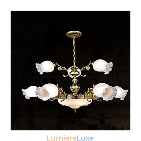 Lustre Traditionnel Classique Vintage Rétro Métal Lustre Traditionnel Classique Vintage Rétro Métal