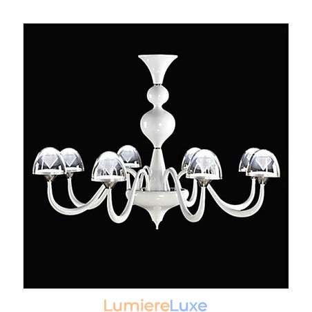 Pendentif champignon en cristal créatif minimaliste moderne 8 Pendentif champignon en cristal créatif minimaliste moderne 8