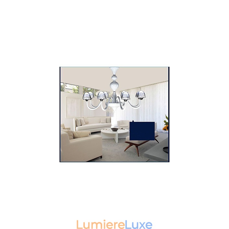 Pendentif champignon en cristal créatif minimaliste moderne 8