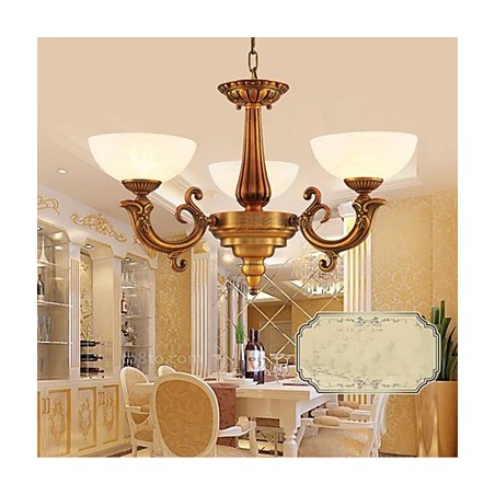 Lustre en marbre de style chinois Lustre en cuivre complet Lustre en marbre de style chinois Lustre en cuivre complet