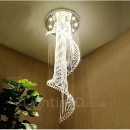 Plafonnier suspendu moderne en cristal à 15 lumières, éclairage d'intérieur, luminaires avec ampoules