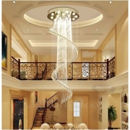 Plafonnier suspendu moderne en cristal à 15 lumières, éclairage d'intérieur, luminaires avec ampoules