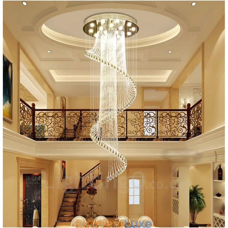 Plafonnier suspendu moderne en cristal à 15 lumières, éclairage d'intérieur, luminaires avec ampoules