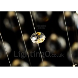 Plafonnier suspendu en cristal moderne, lustre d'intérieur, luminaires