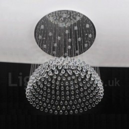 Plafonnier suspendu moderne en cristal K9 à 21 lumières, luminaire d'intérieur
