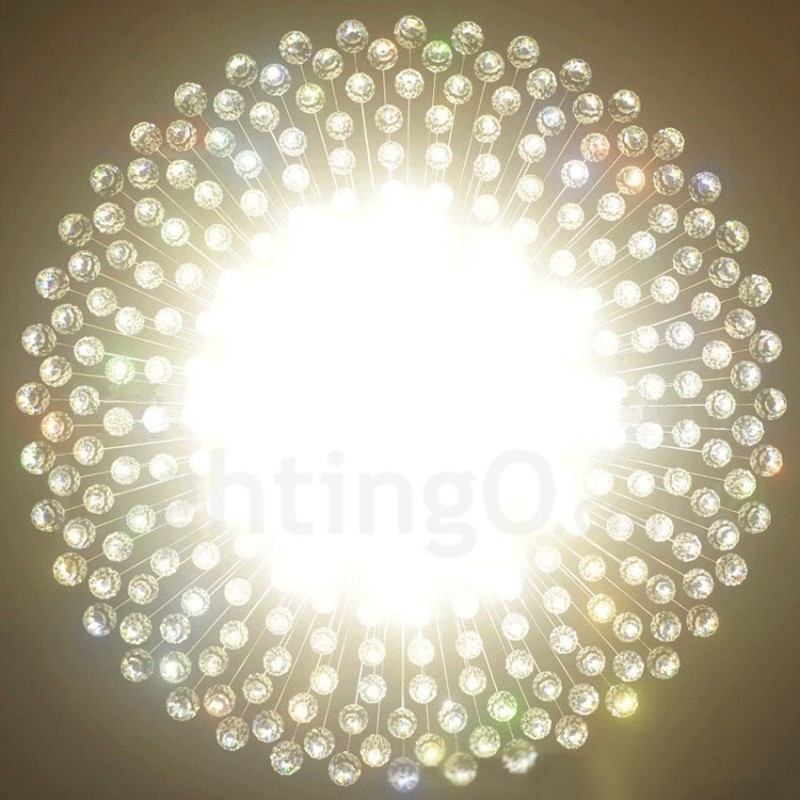 Plafonnier suspendu moderne en cristal K9 à 21 lumières, luminaire d'intérieur