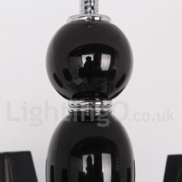 Lustre contemporain en cristal K9 blanc à 8 lumières de style bougie
