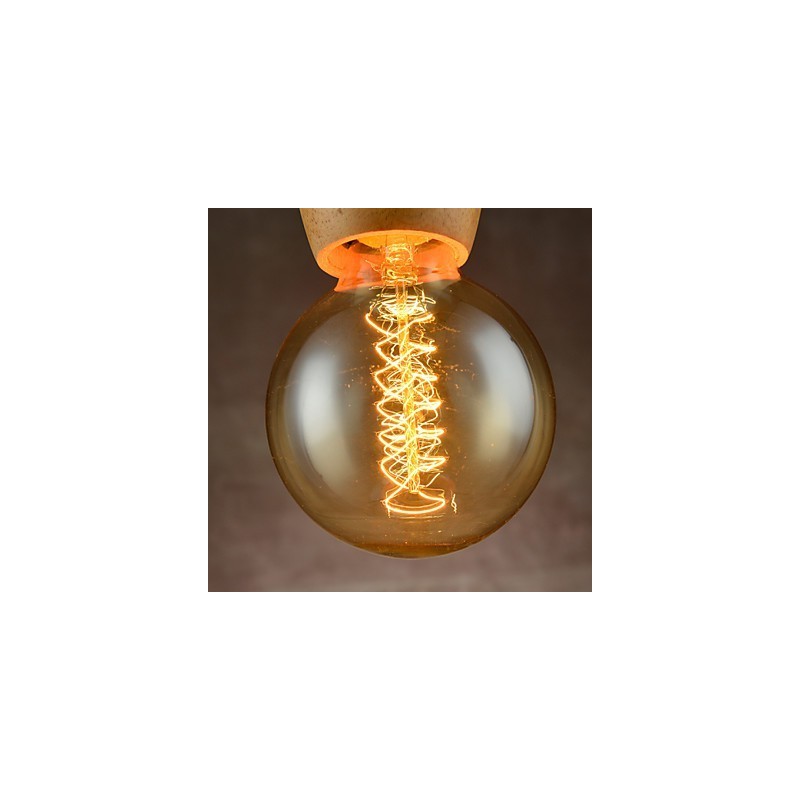 Lustre Mini Style Moderne Contemporain Bois Bambou