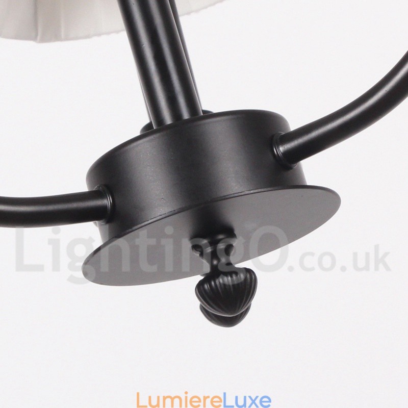 Lustre rétro rustique à 12 lumières, grand format, à 2 niveaux, style bougie
