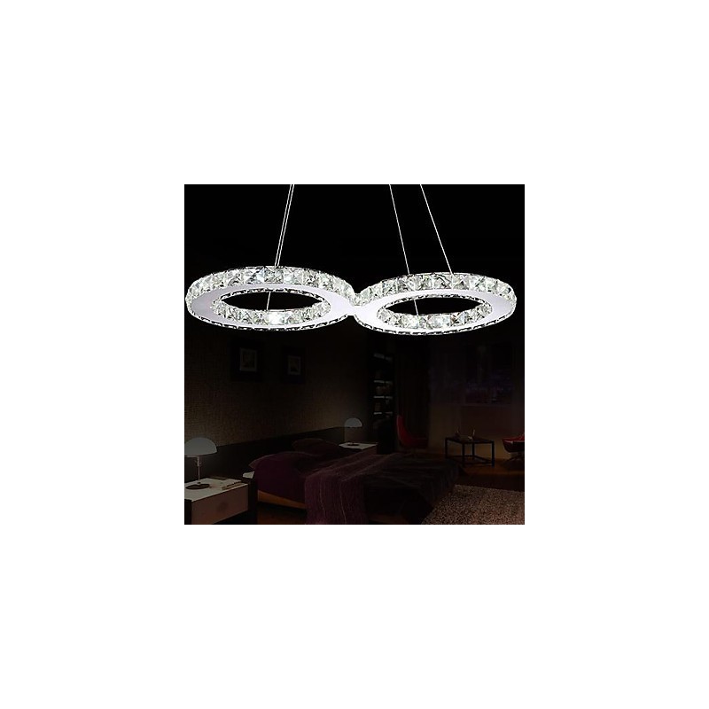 Lustre en cristal et métal, style moderne, contemporain, traditionnel, classique et campagnard