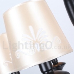 Lustre à 8 lumières de style bougie