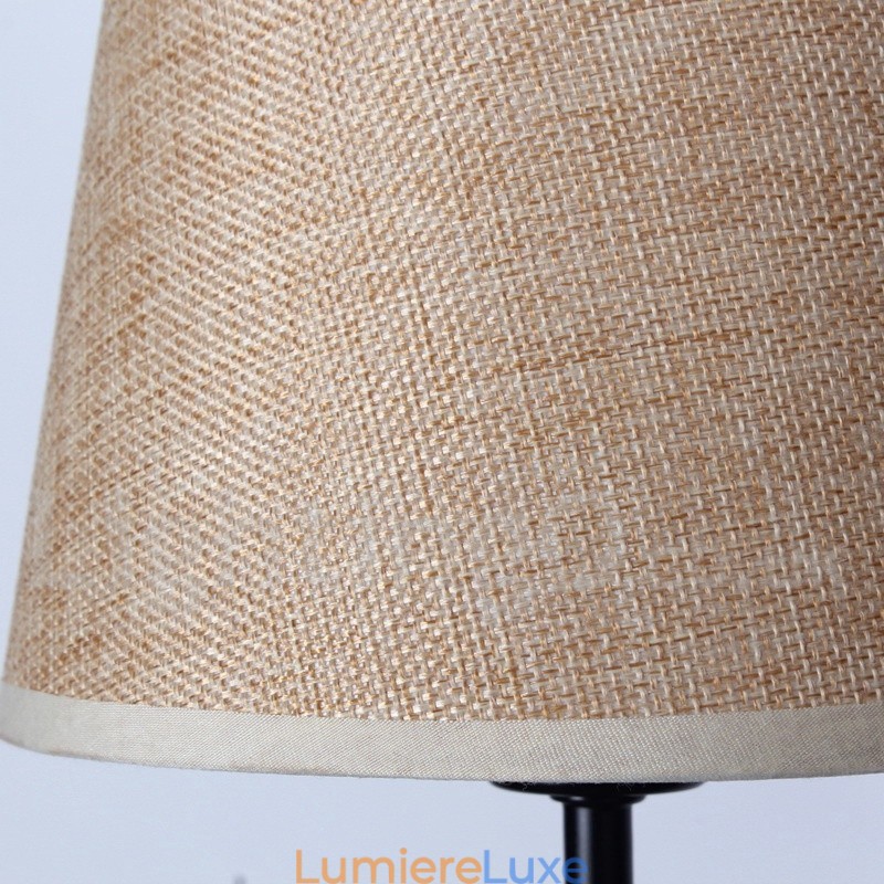 Lustre rétro méditerranéen à 3 lumières style bougie