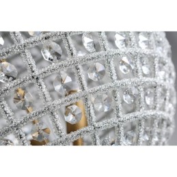Plafonnier suspendu en cristal K9 moderne Globe, lustre d'intérieur, luminaires à tambour