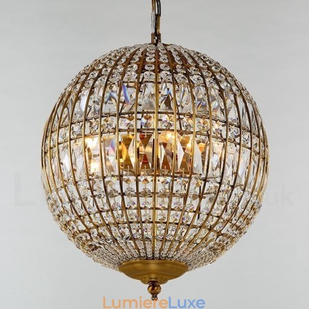 Plafonnier suspendu en cristal K9 moderne Globe, luminaire d'intérieur, luminaire décoratif de plafond Plafonnier suspendu en cristal K9 moderne Globe, luminaire d'intérieur, luminaire décoratif de plafond