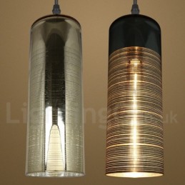 Lampe à suspension européenne en verre pour salon